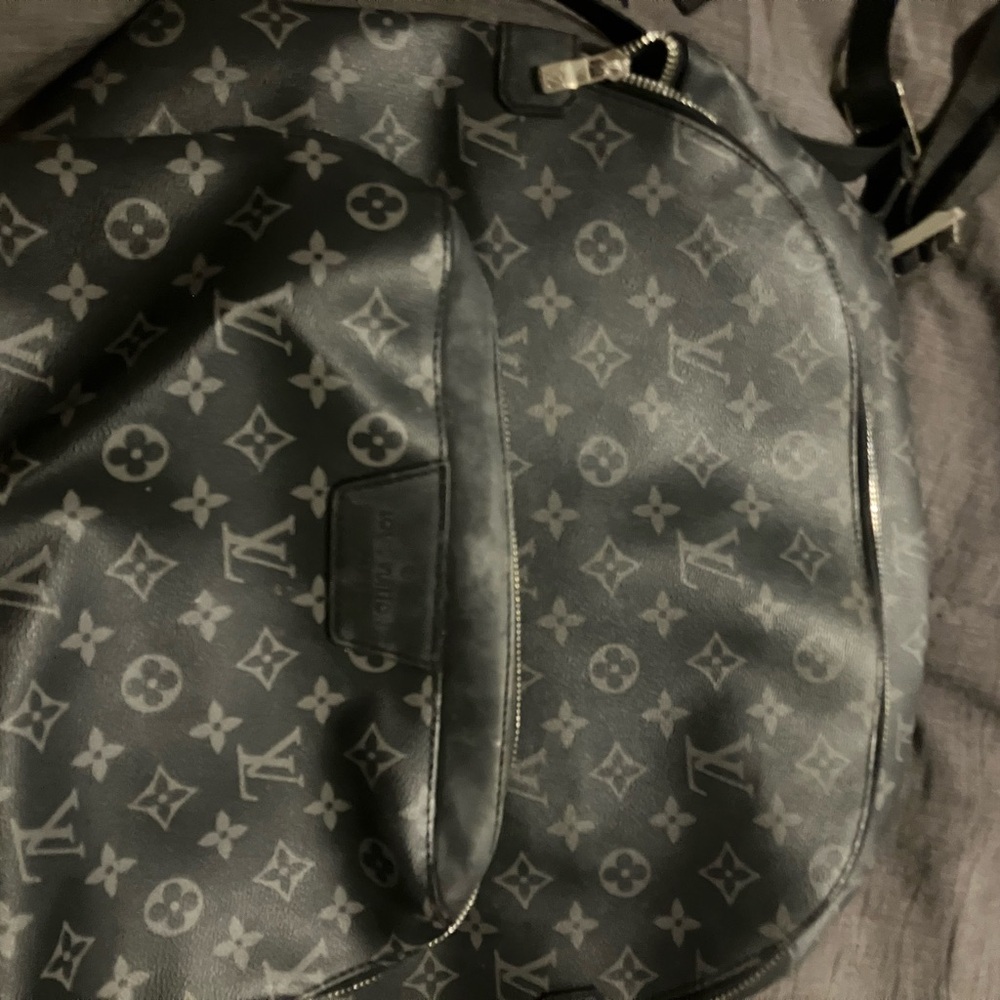 Louis Vuitton Black Monogram Men's Backpack